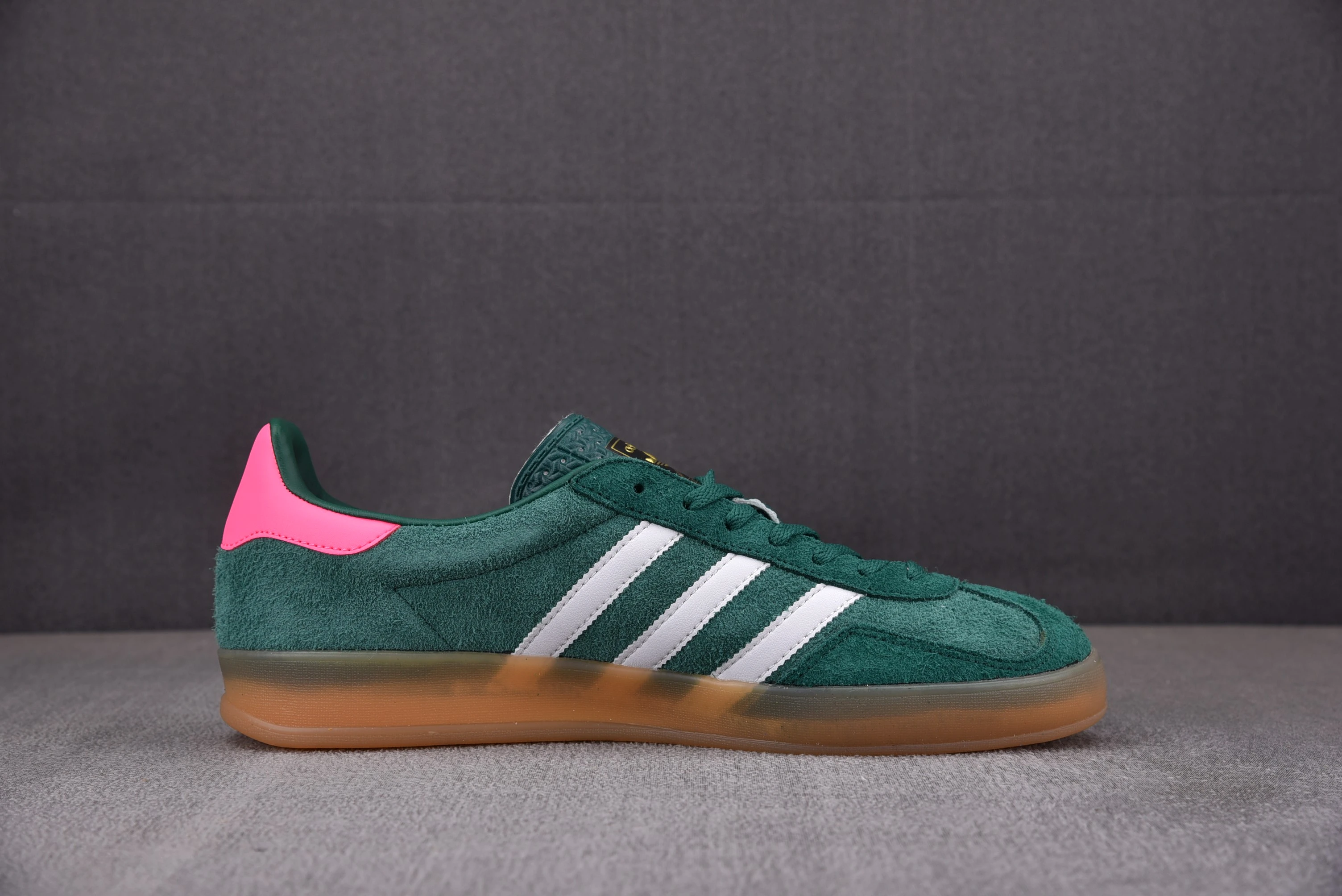 adidas Gazelle Indoor Collegiate Green Lucid Pink