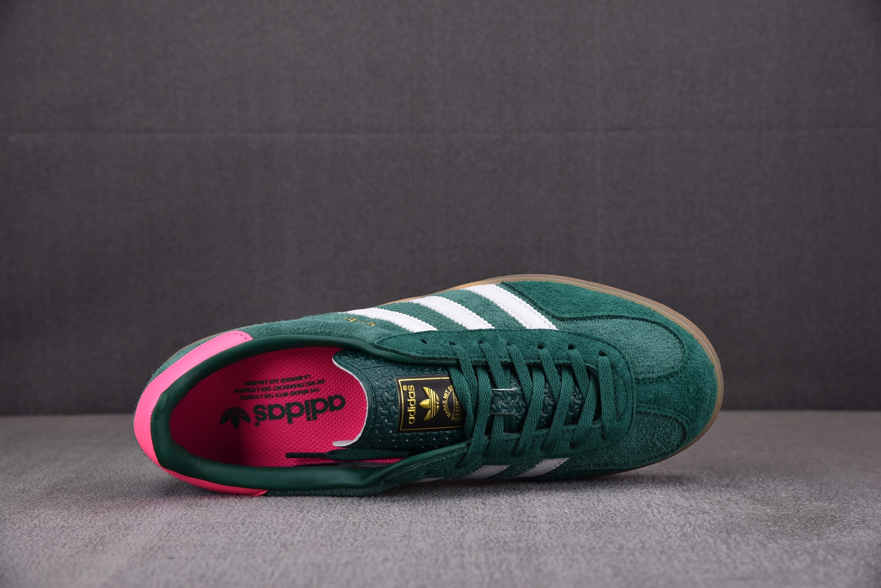 adidas Gazelle Indoor Collegiate Green Lucid Pink