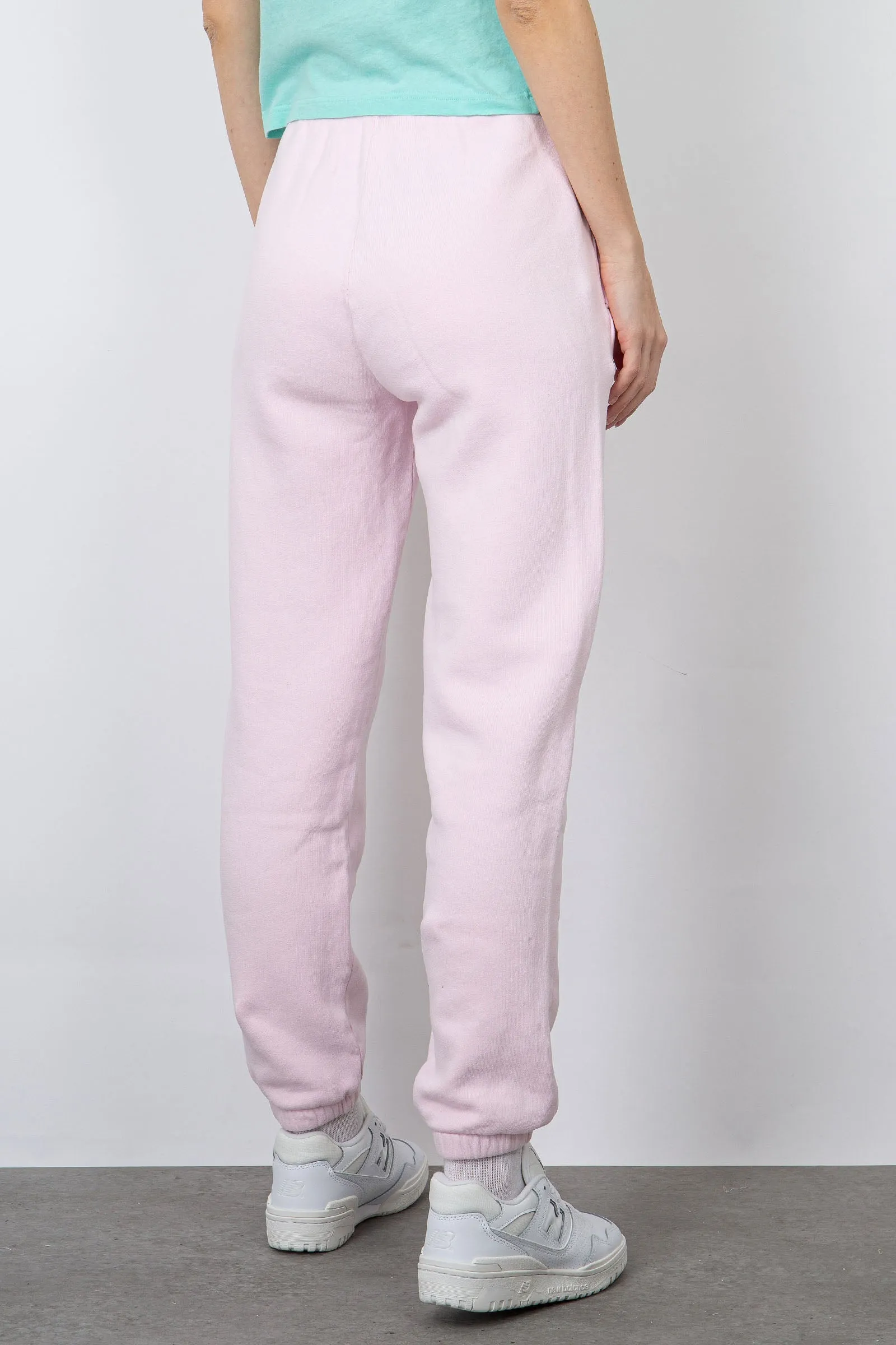 American Vintage Joggers Izubird Cotone Rosa Chiaro