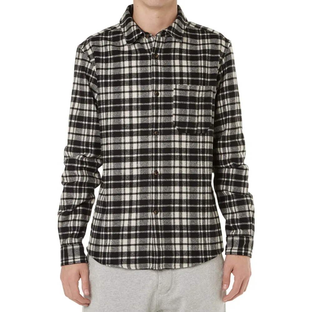 A.P.C Wool Flannel OvershirtBlack