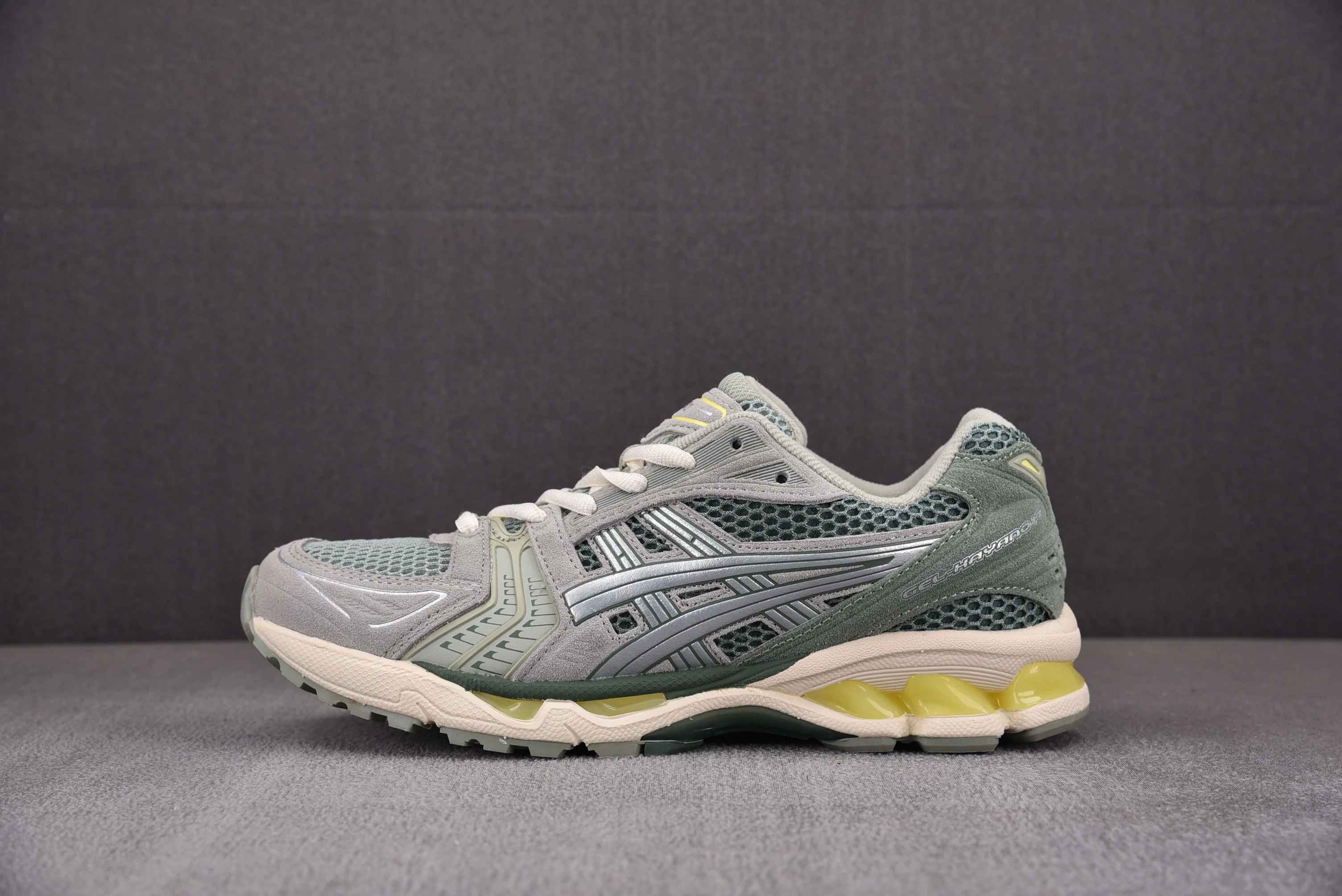 ASICS Gel-Kayano 14 Olive Grey Pure Silver