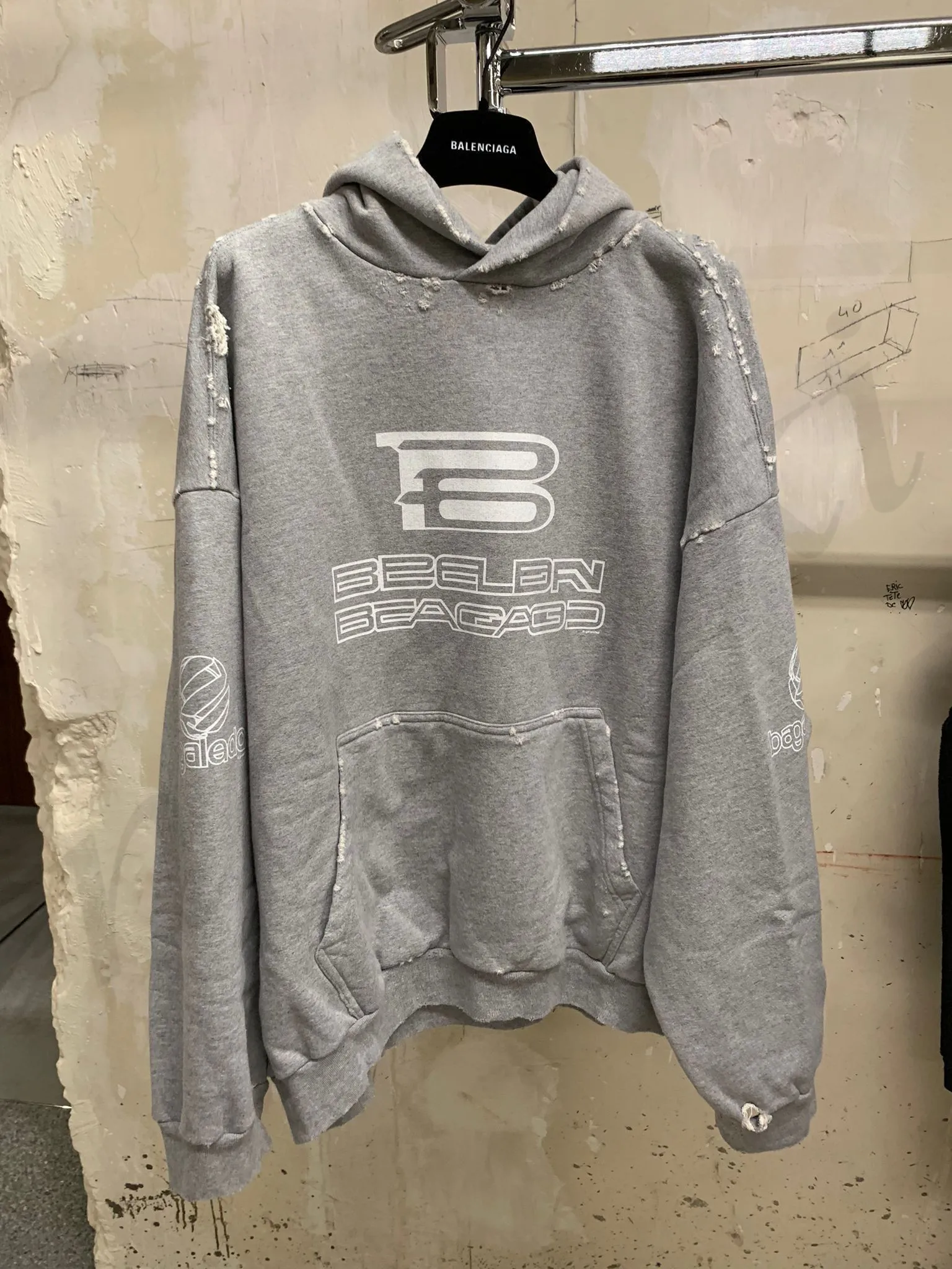 BALENCIAGA  |Logo Luxury FX Advantage / Exclusive Hoodies