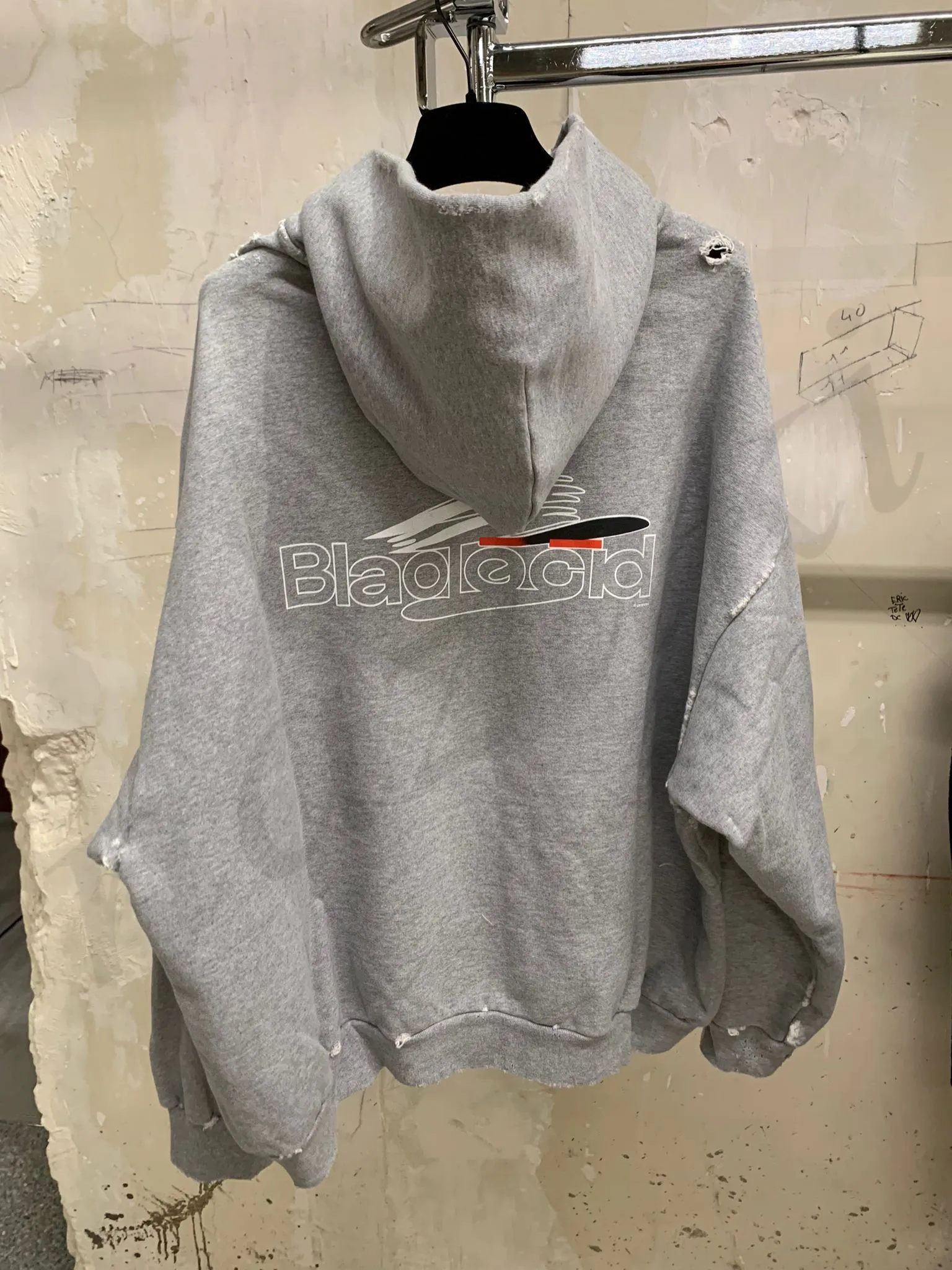 BALENCIAGA  |Logo Luxury FX Advantage / Exclusive Hoodies