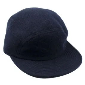 cableami - Wool Flannel Cap - Navy