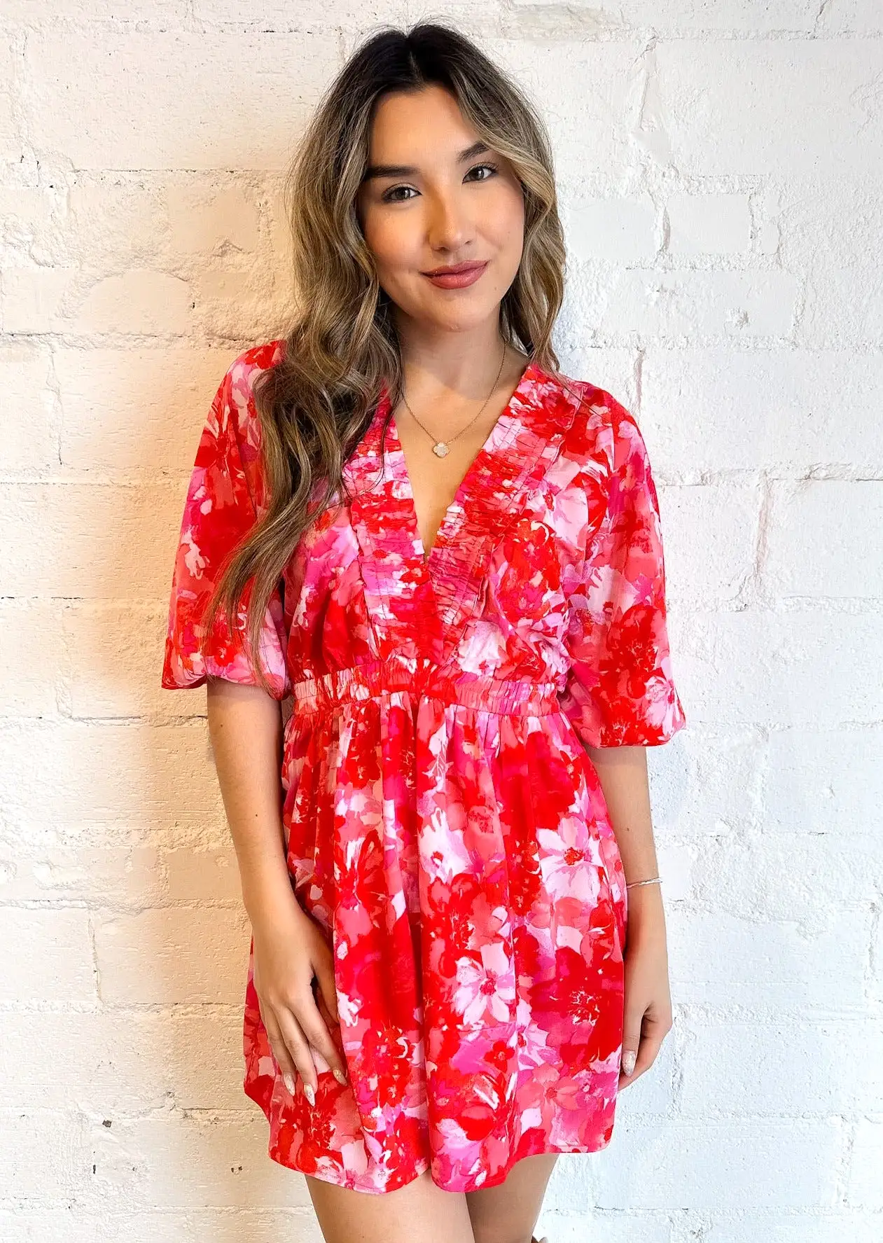 Cecilia Floral Mini Dress