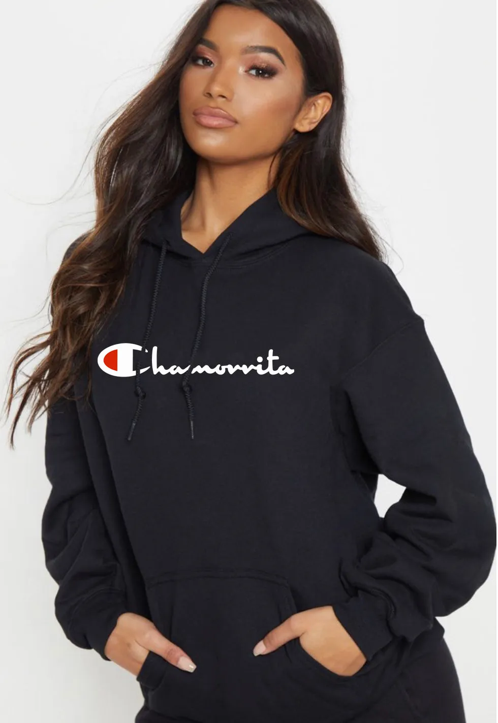 Chamorrita Script Hoody