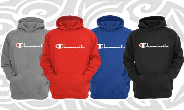 Chamorrita Script Hoody