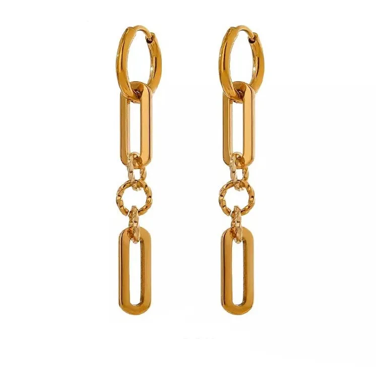 Chelsea Chain Link Earrings - LAST CHANCE!