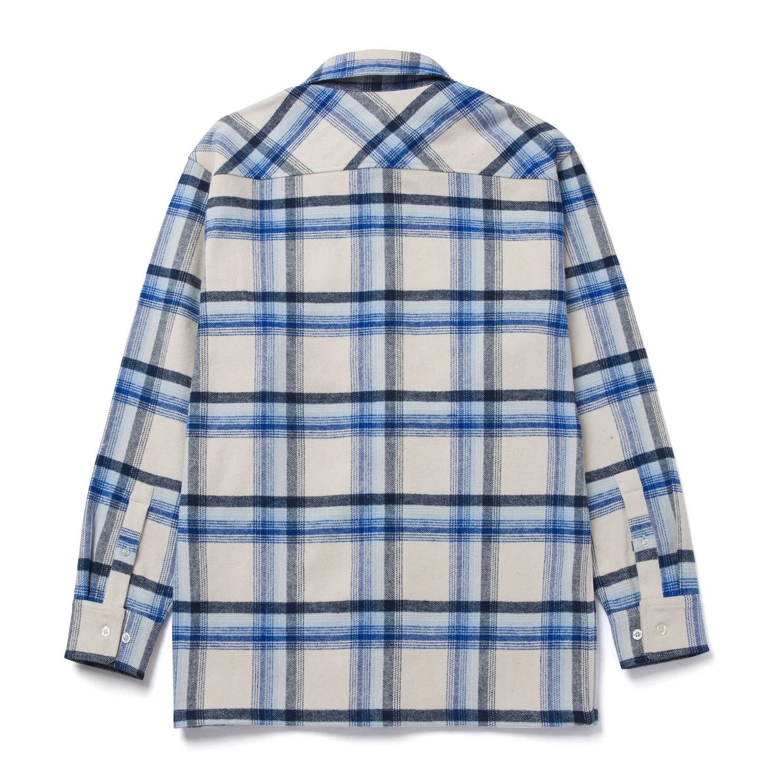 CHEMISE HUF SORRENTO FLANNEL NATURAL