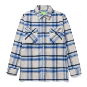 CHEMISE HUF SORRENTO FLANNEL NATURAL