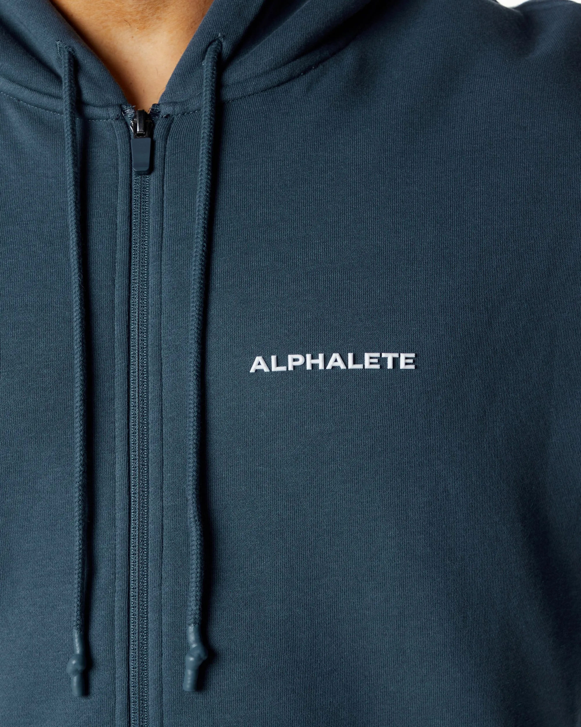 Classic Full-Zip Jacket - Whale Blue