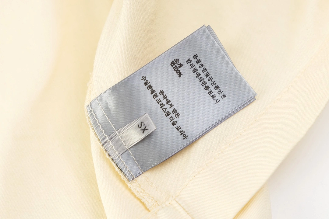 Dior 24SS embroidered badge logo shirt 3.21