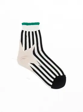 Elton Crew Sock Black