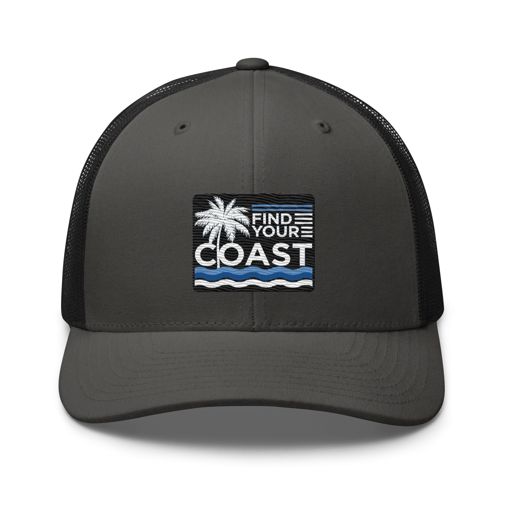 Find Your Coast Embroidered Trucker Hats