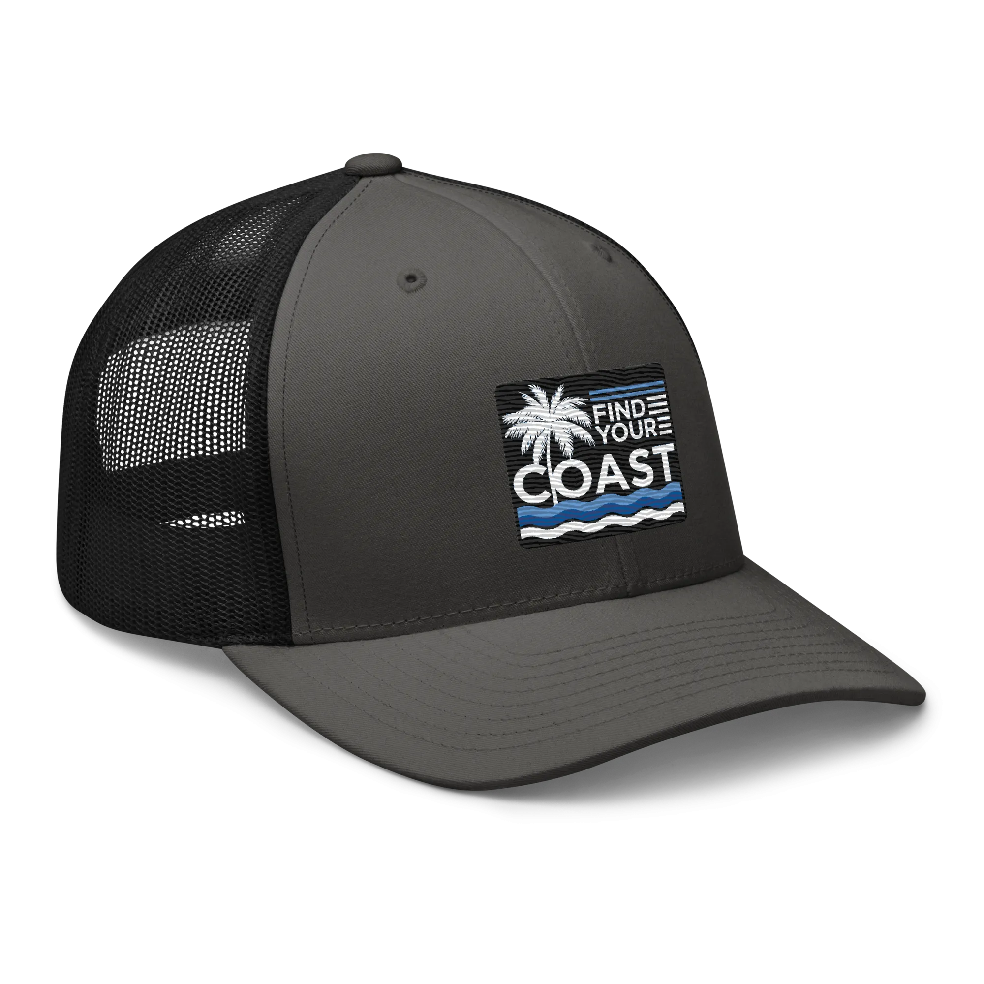 Find Your Coast Embroidered Trucker Hats