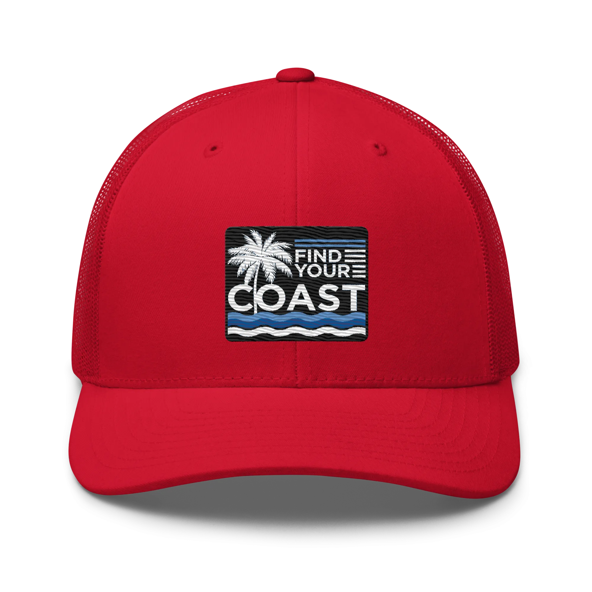 Find Your Coast Embroidered Trucker Hats