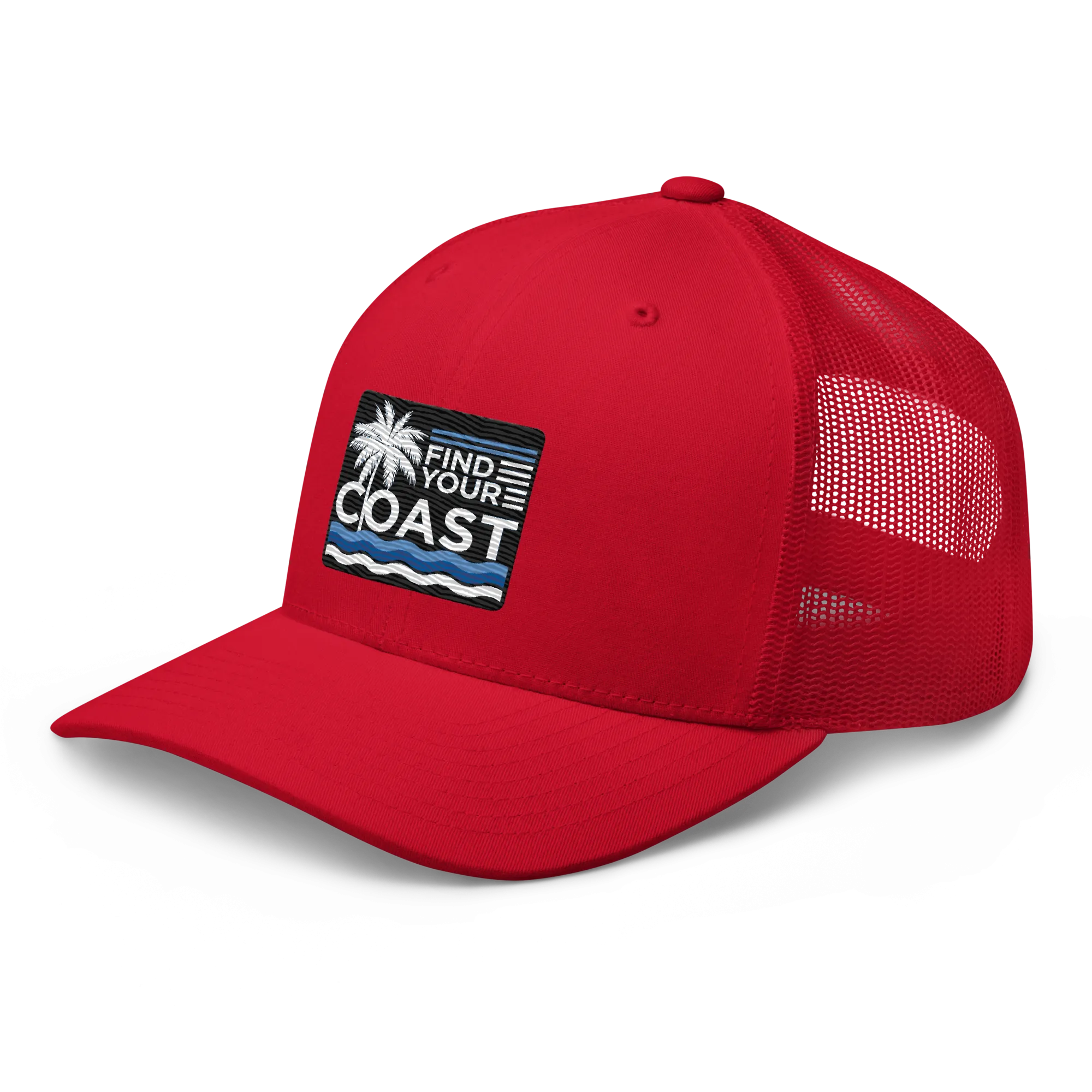 Find Your Coast Embroidered Trucker Hats