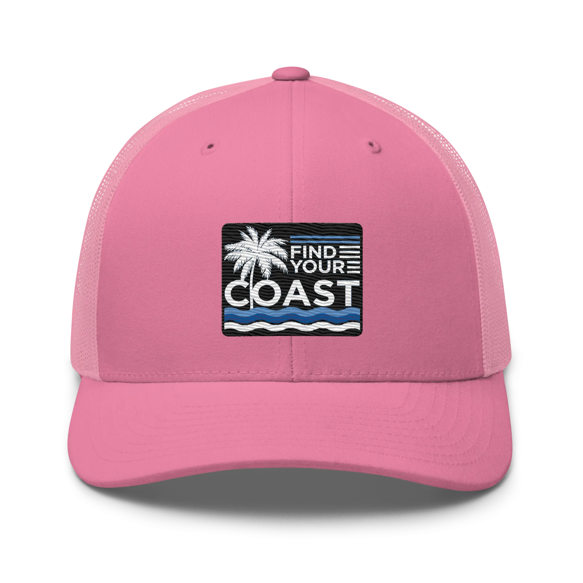 Find Your Coast Embroidered Trucker Hats