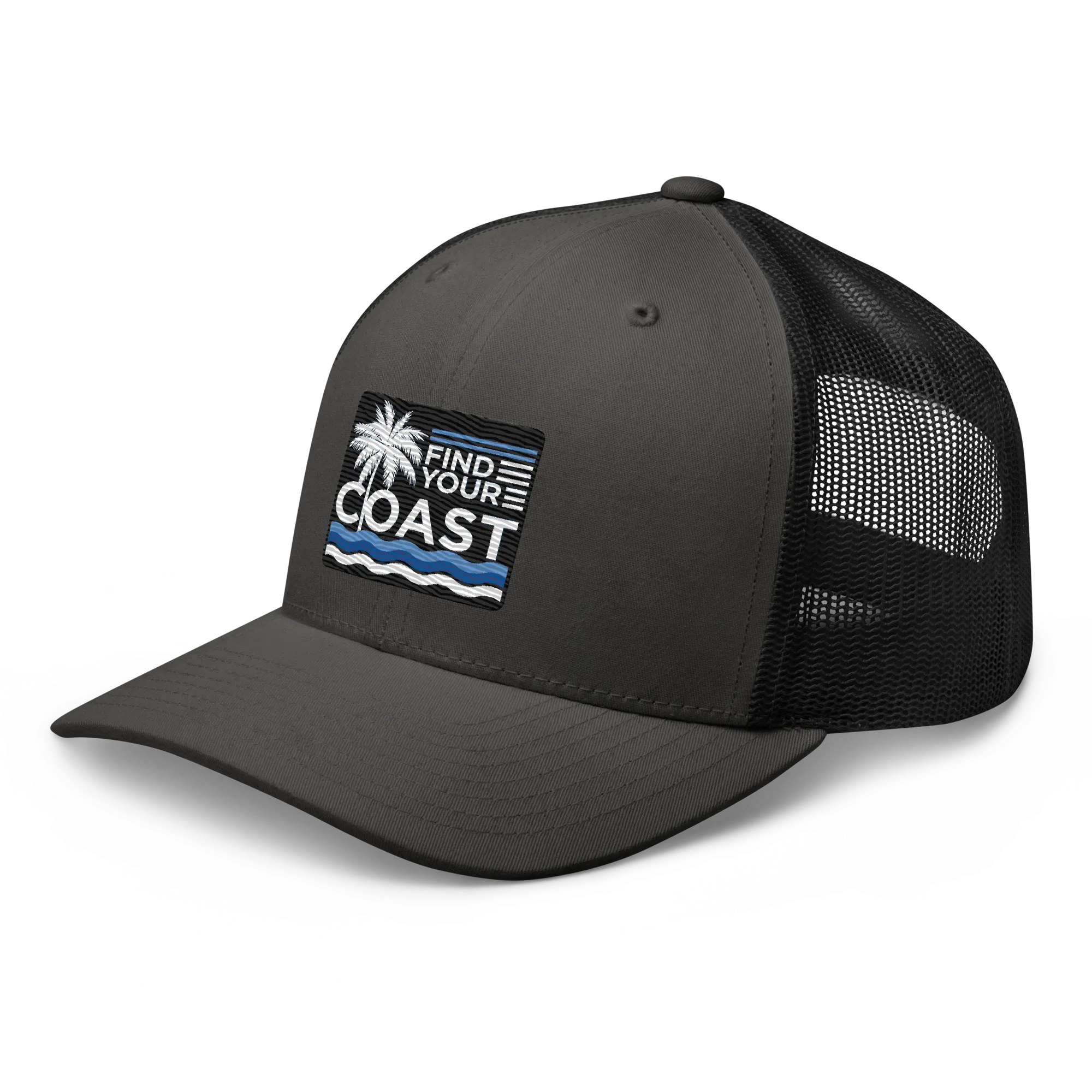 Find Your Coast Embroidered Trucker Hats