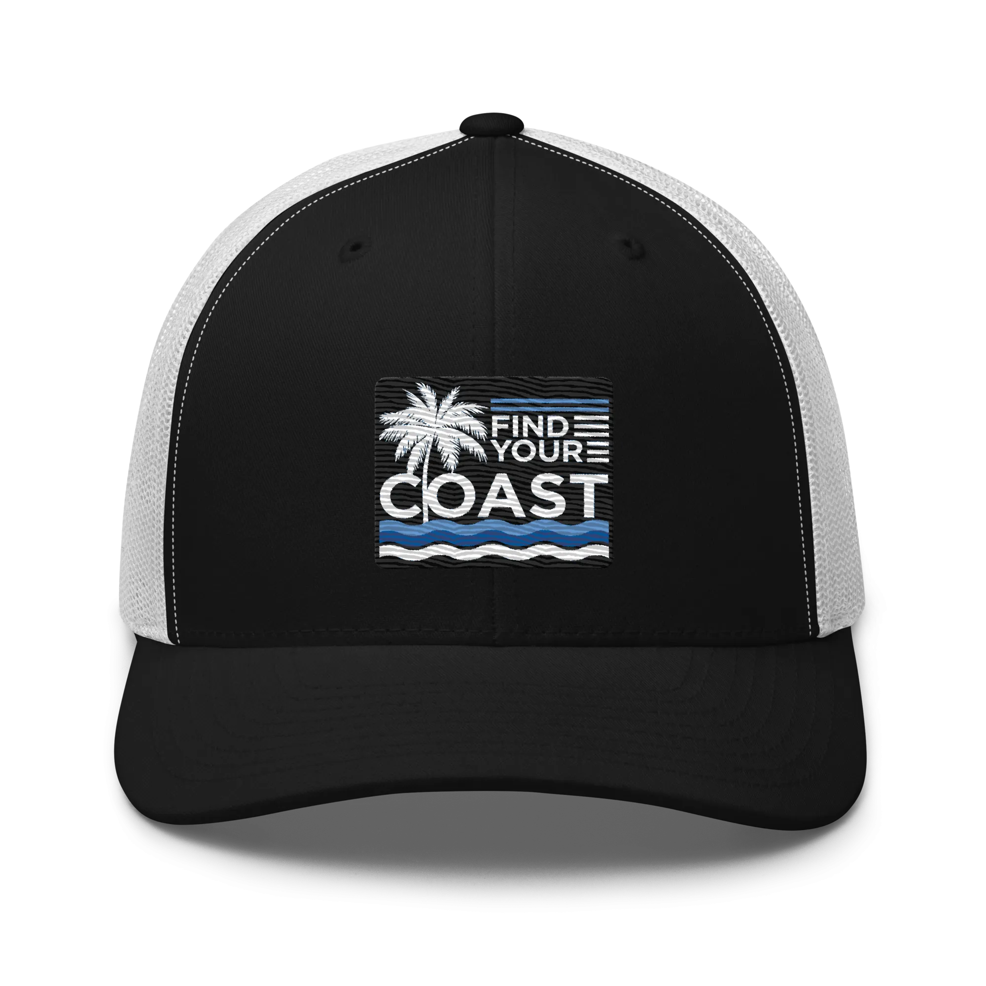 Find Your Coast Embroidered Trucker Hats