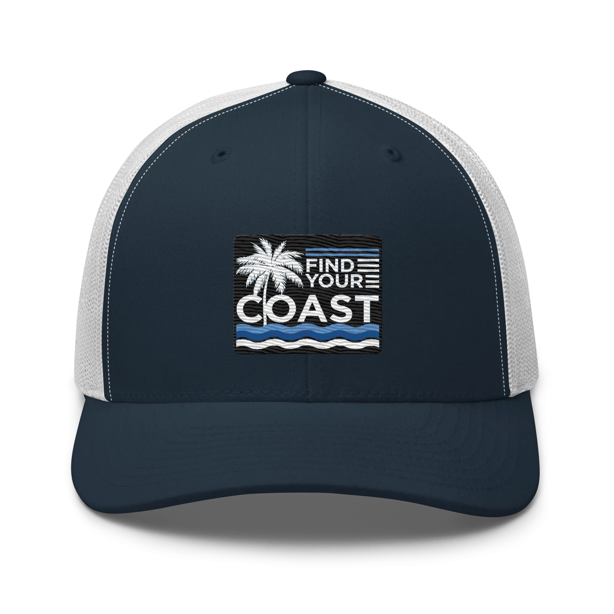 Find Your Coast Embroidered Trucker Hats