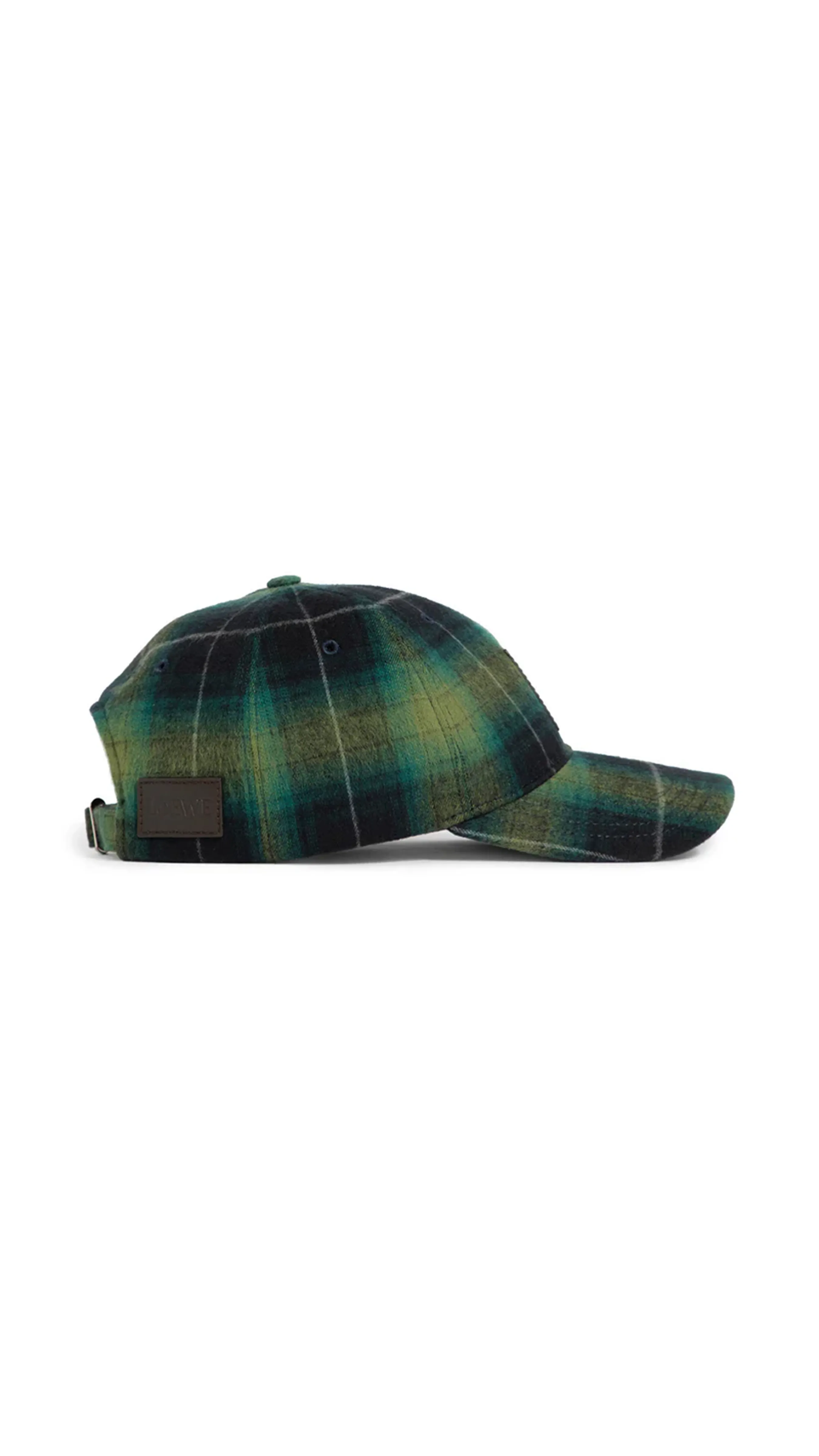 Flannel Cap - Green Multi