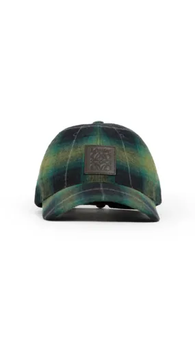 Flannel Cap - Green Multi