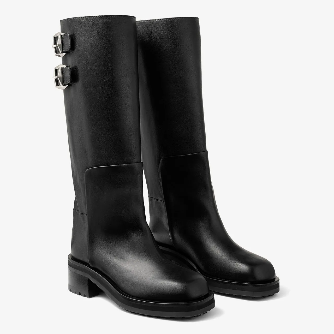 JIMMY CHOO Brooklyn 50 Knee-High Boots - Black