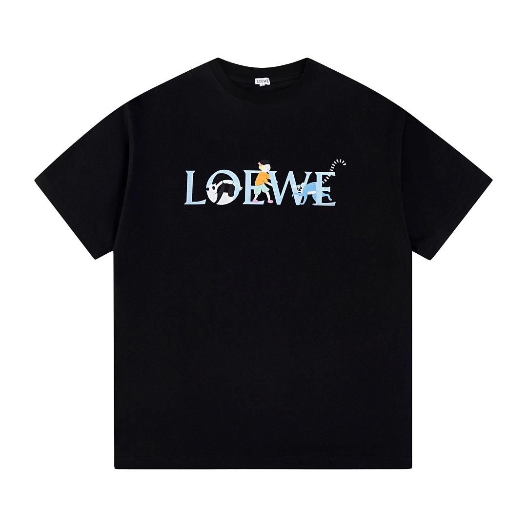 Loewe 24SS animal print T-shirt 3.21