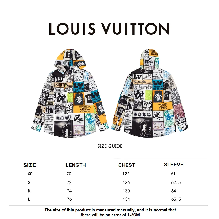 Louis Vuitton 24SS Fanzine patchwork logo design hooded shirt 3.21