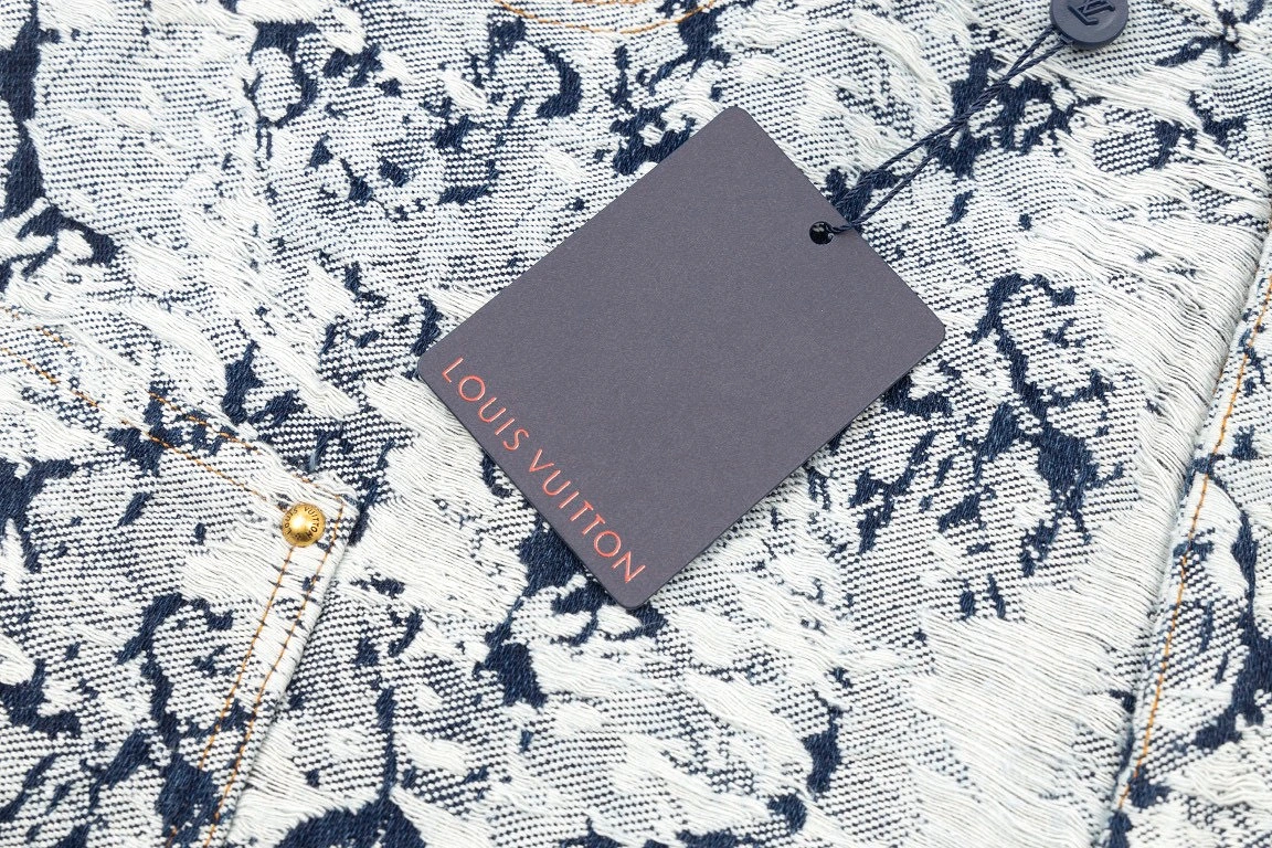 Louis Vuitton 24SS new washed denim Shorts 3.21