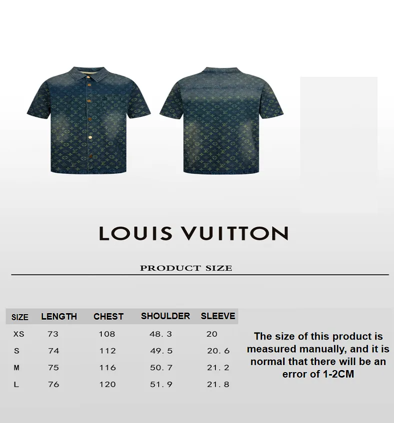 Louis Vuitton Early Spring Show Gradient Washed Denim T-shirt 4.2