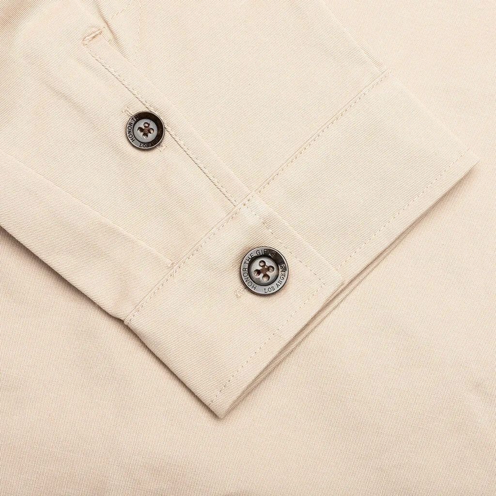 L/S Working Class Shirt - Bone