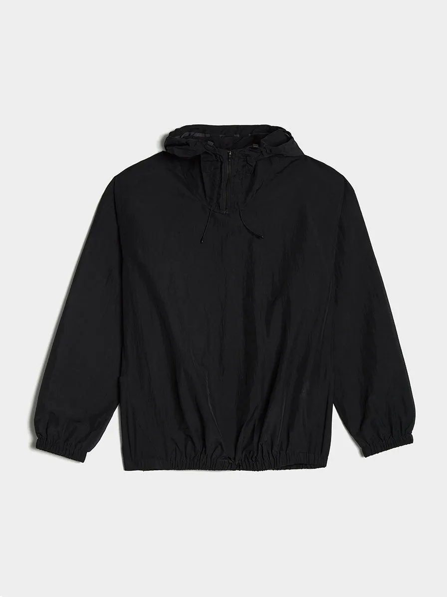 M Swim Quarter Zip Jacket , Black