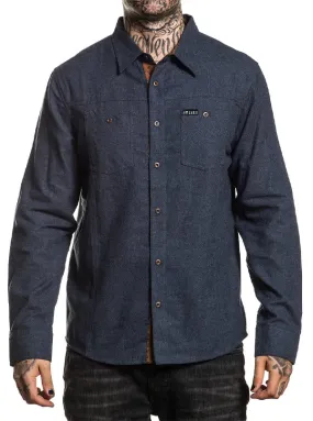 Men's Copic Flannel (Denim)