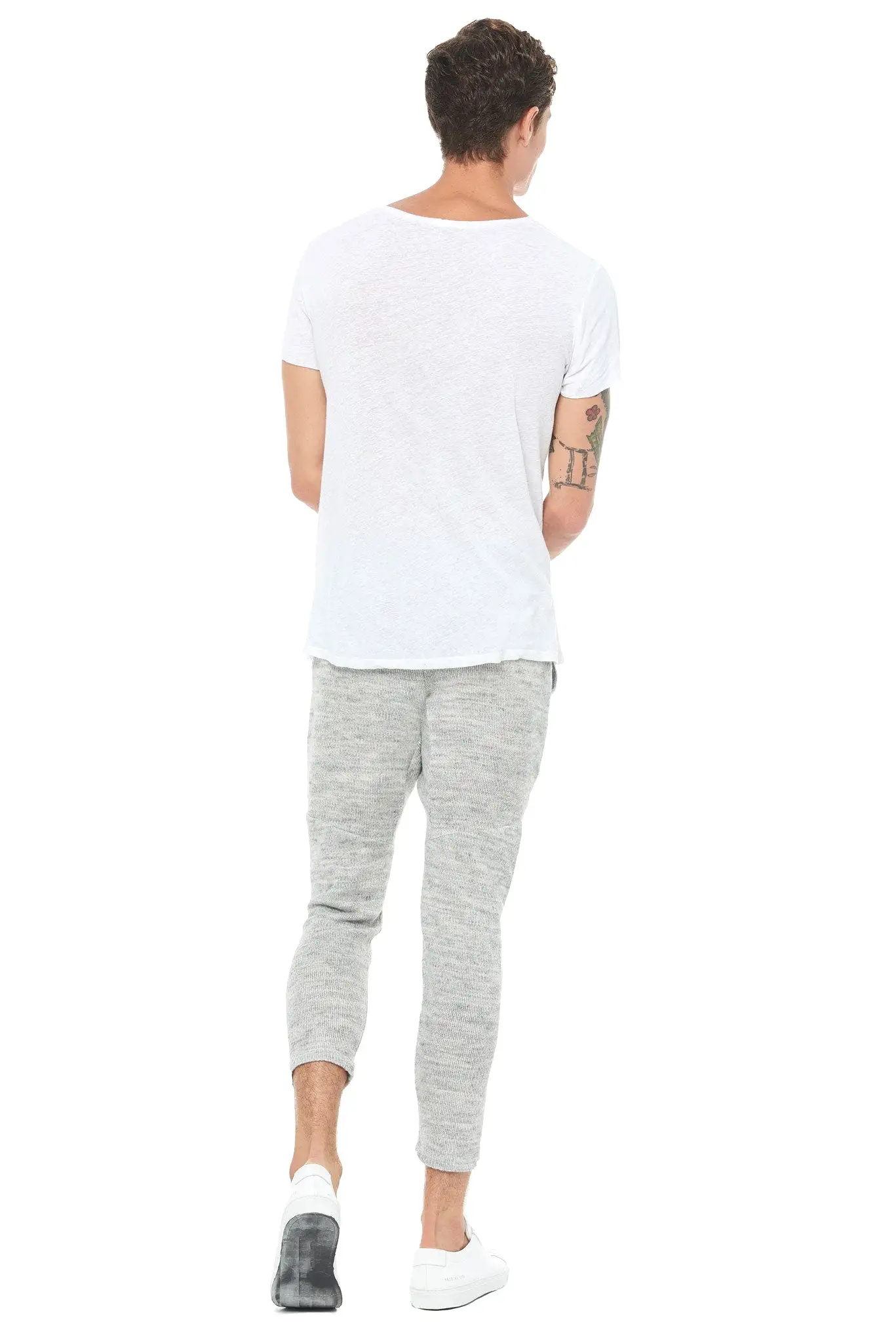 Men's Soft Knit Melange Jogger Pant