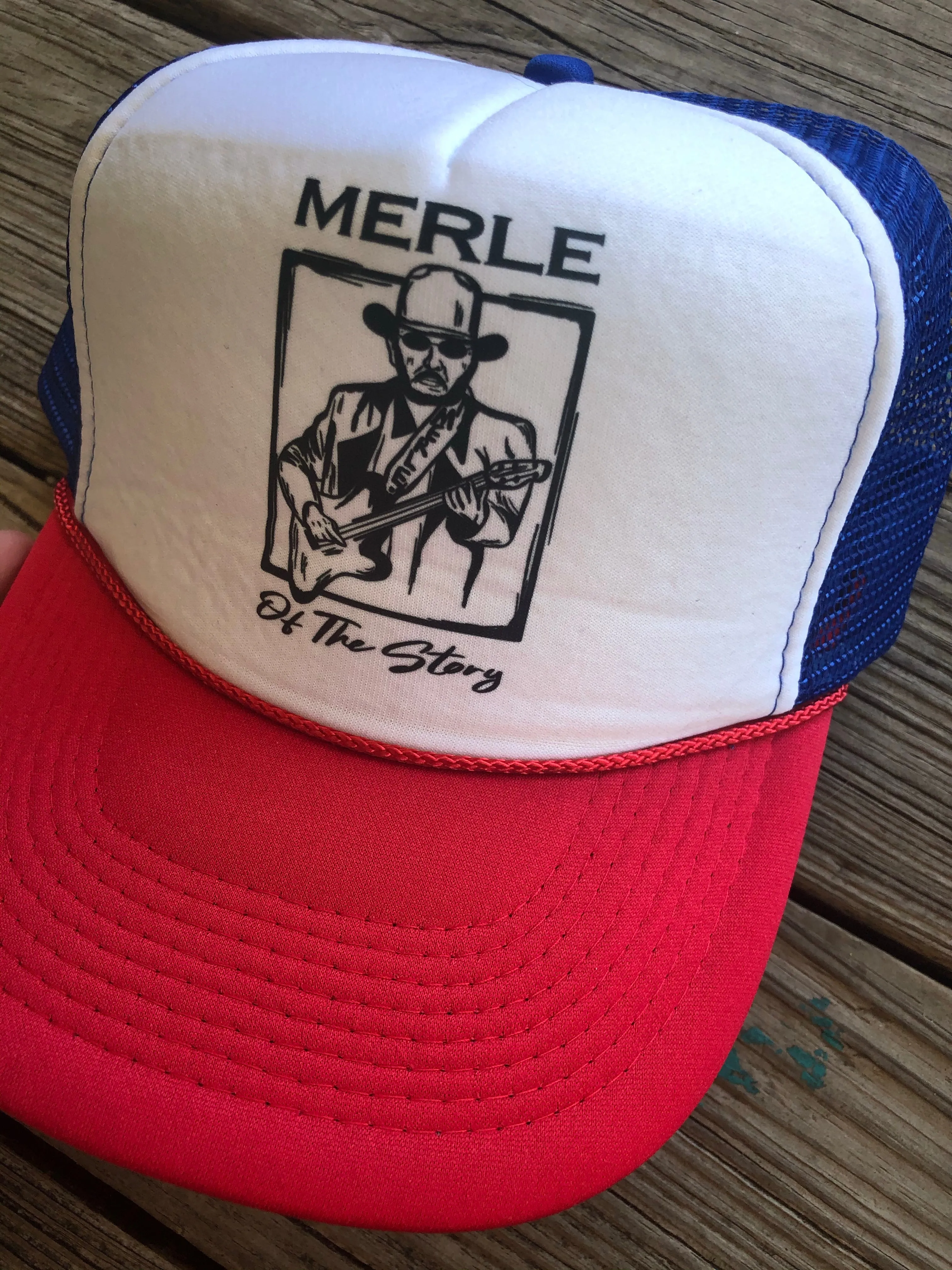 Merle of the Story Snap Back Trucker Hats