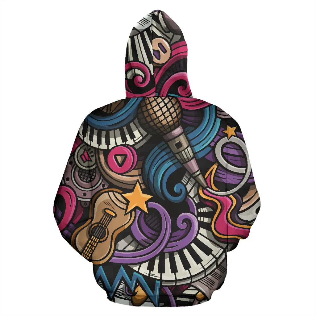 Music Zip-Up Hoodie