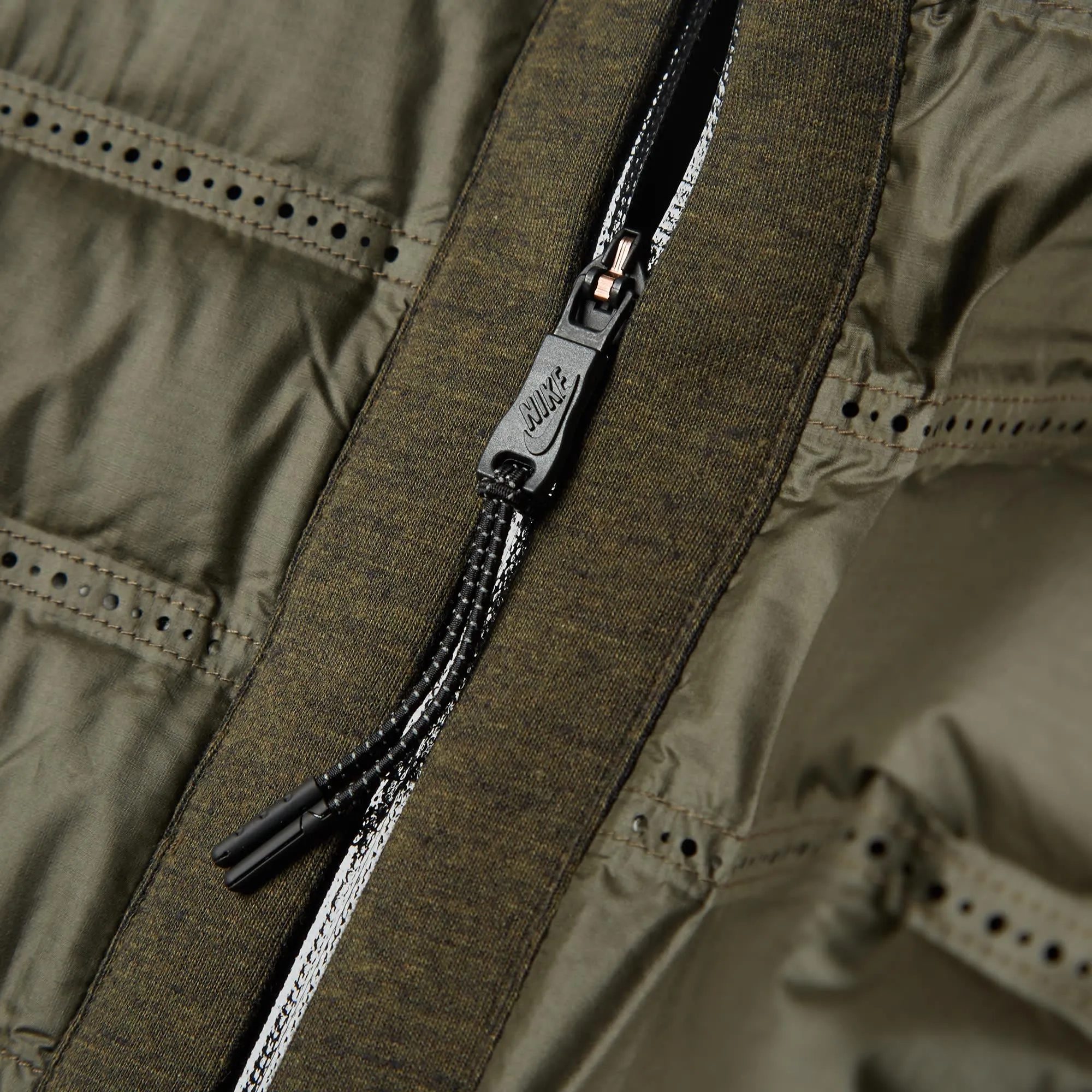 Nike Tech Fleece Aeroloft Bomber JacketDark Loden & Cargo Khaki