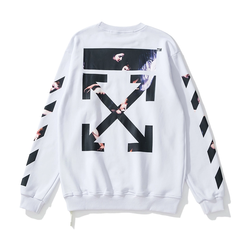 Off-White 24SS Angel Oil Painting Series Long Sleeve Sweatshirt 2.27