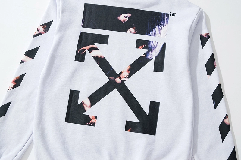 Off-White 24SS Angel Oil Painting Series Long Sleeve Sweatshirt 2.27