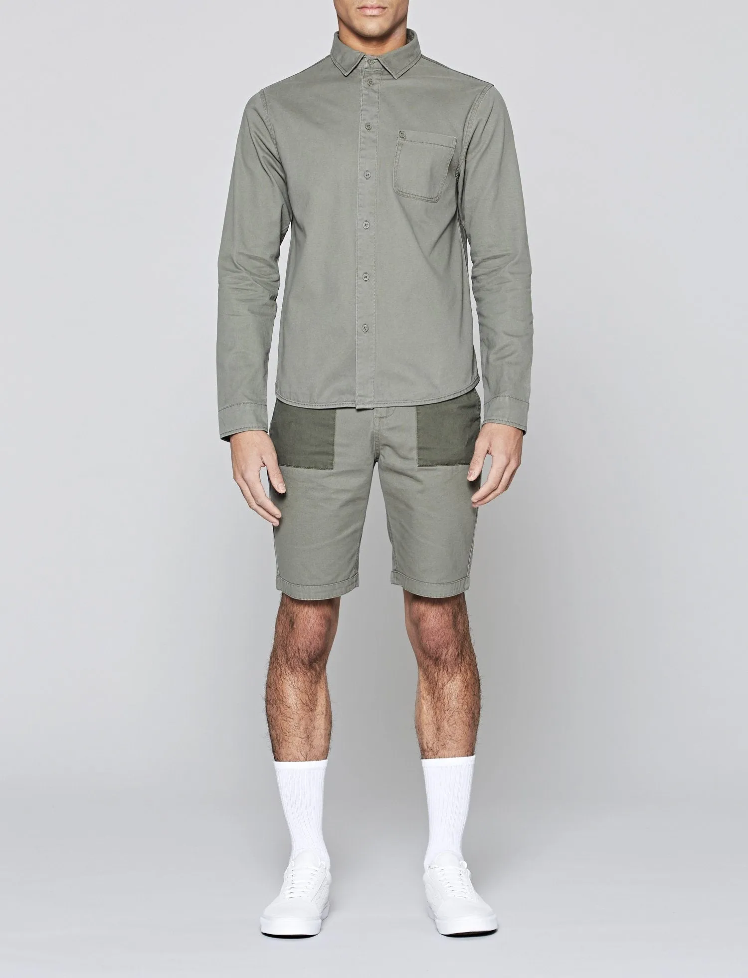 Olive Rockham Military Shirt