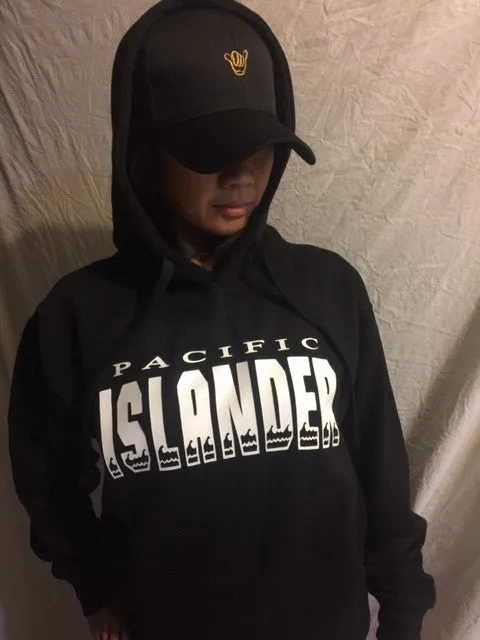 Pacific Islander Wavy Hoodies