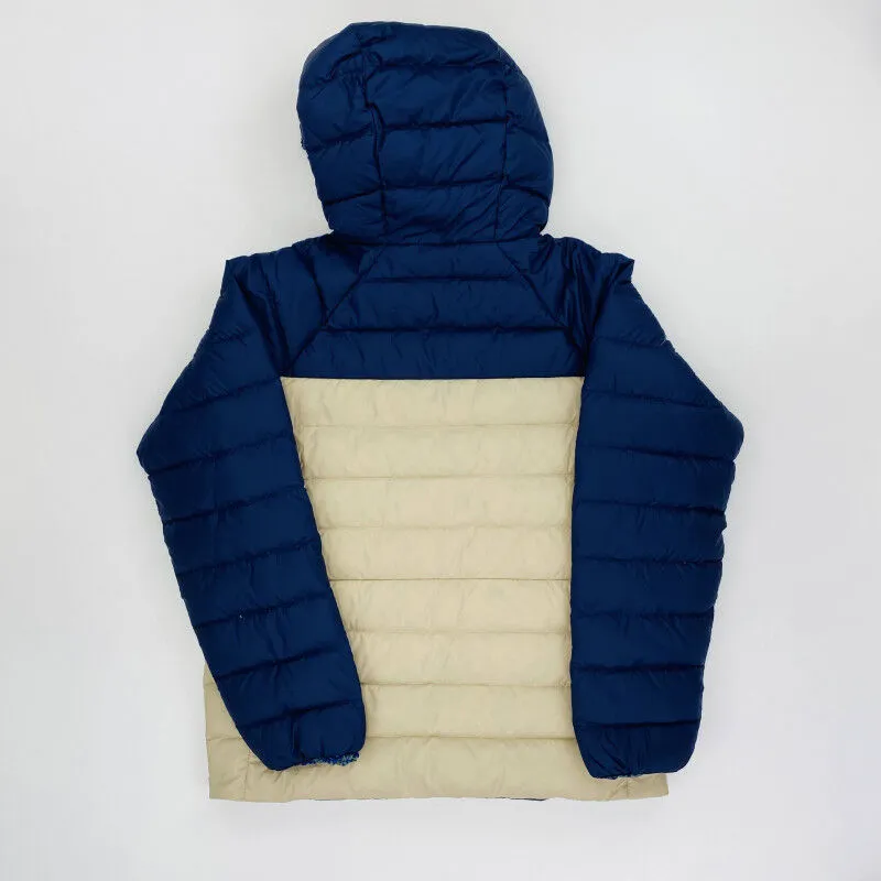 Patagonia  K's Reversible Down Sweater Hoody - Giacca sintetica di seconda mano - Bambino - Bianco - M