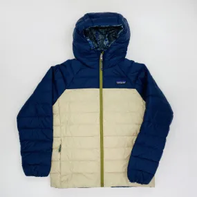 Patagonia  K's Reversible Down Sweater Hoody - Giacca sintetica di seconda mano - Bambino - Bianco - M