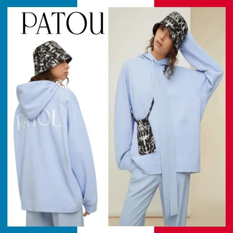 PATOU  |Cotton Logo Hoodies & Sweatshirts