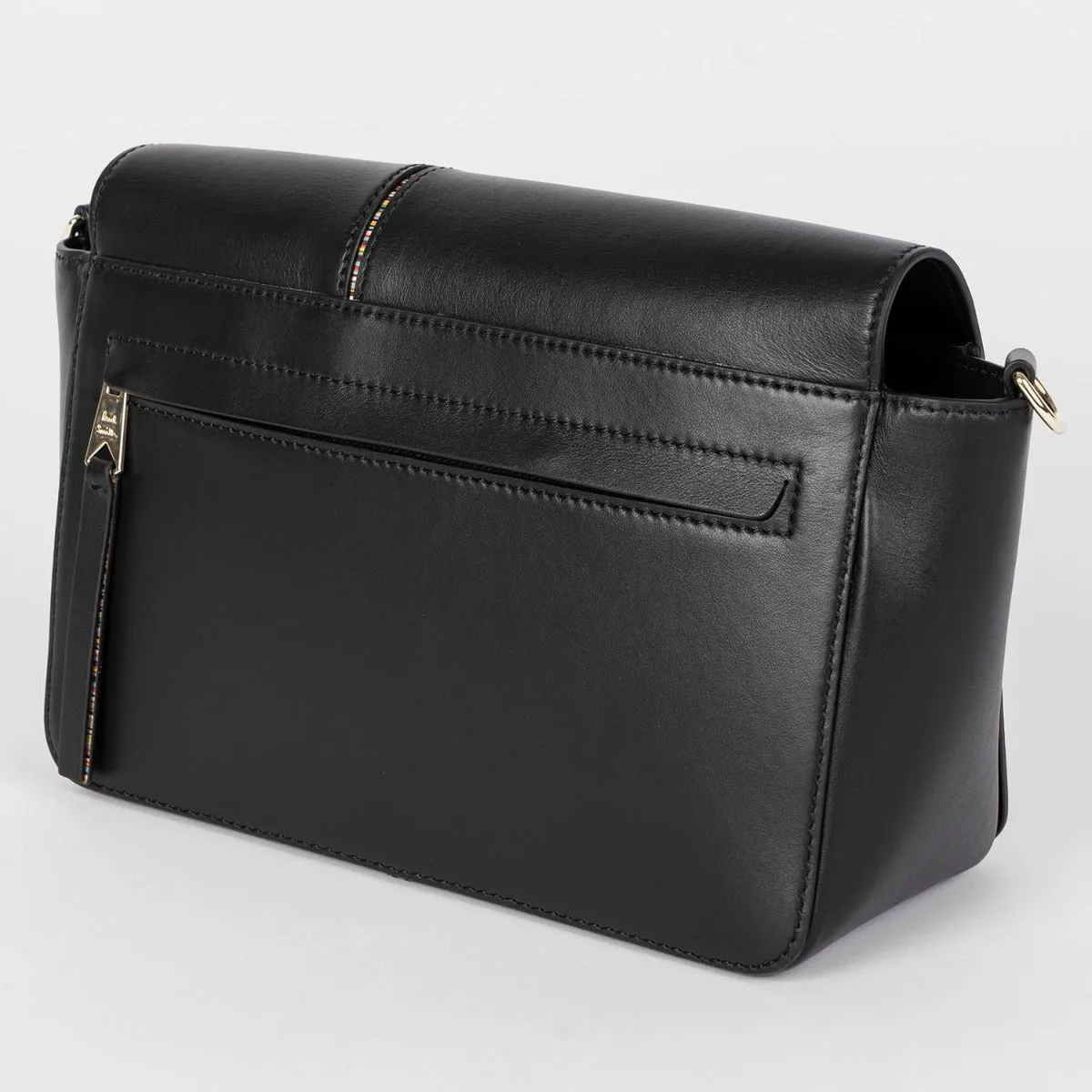 Paul Smith - Women's Flap Xbody Bag in Black