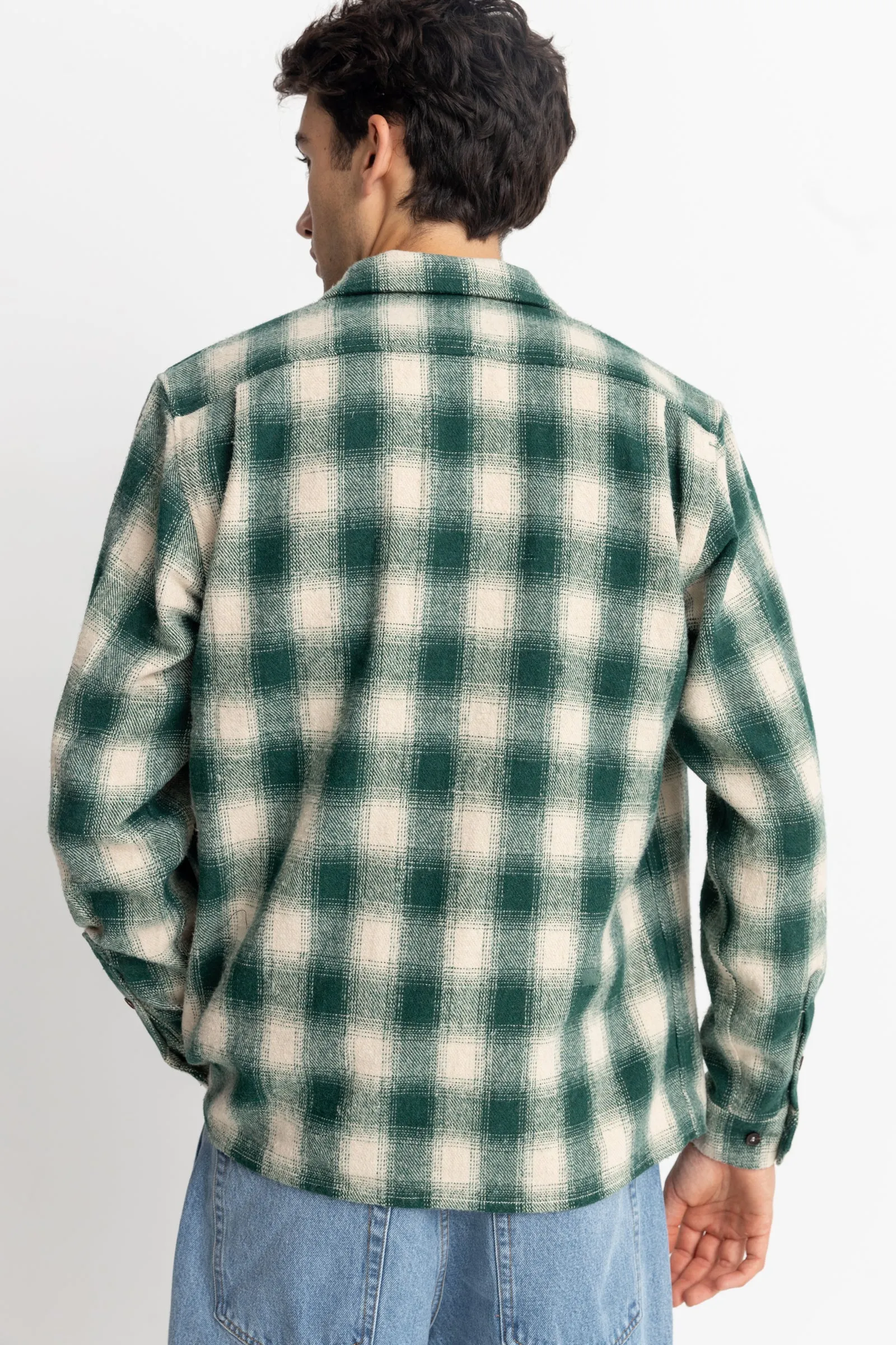 Plaid Ls Flannel Green