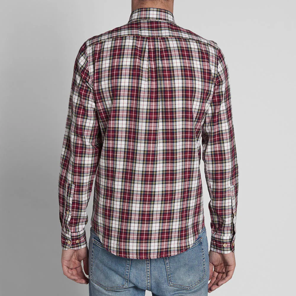 Portuguese Flannel Estaca ShirtRed