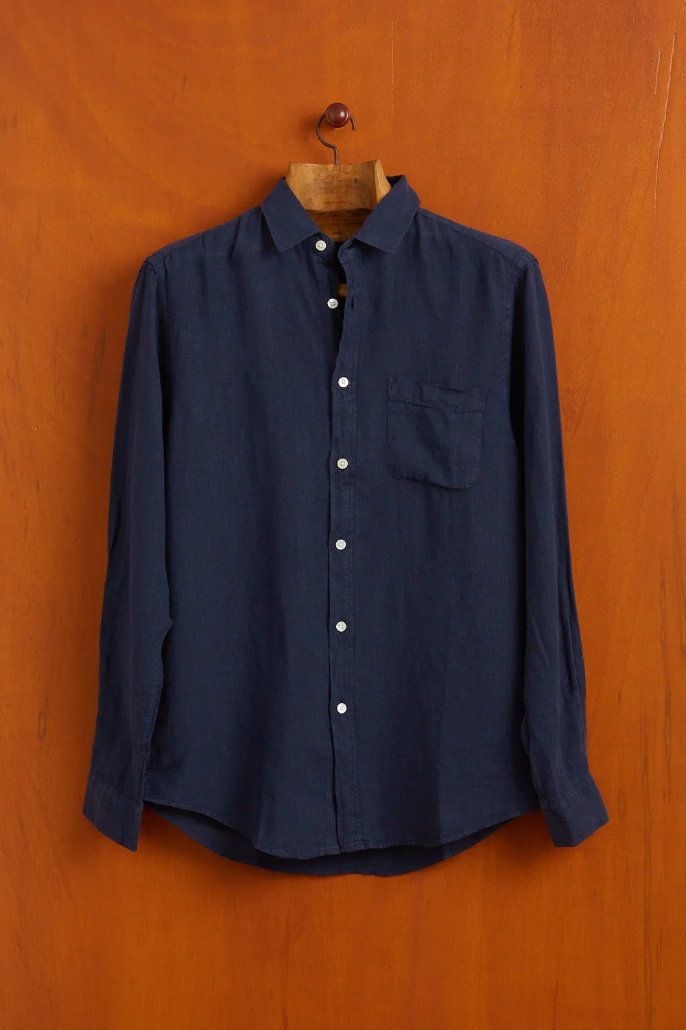 Portuguese Flannel - Linen Navy